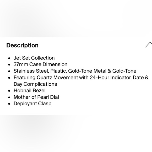 Michael Kors Jet Set Watch - Picture 6 of 6